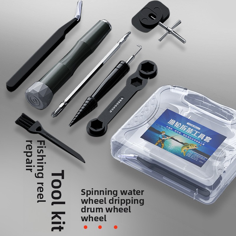 Fly Reel - Fishing Reel Maintenance Wrench Set Disassembly
