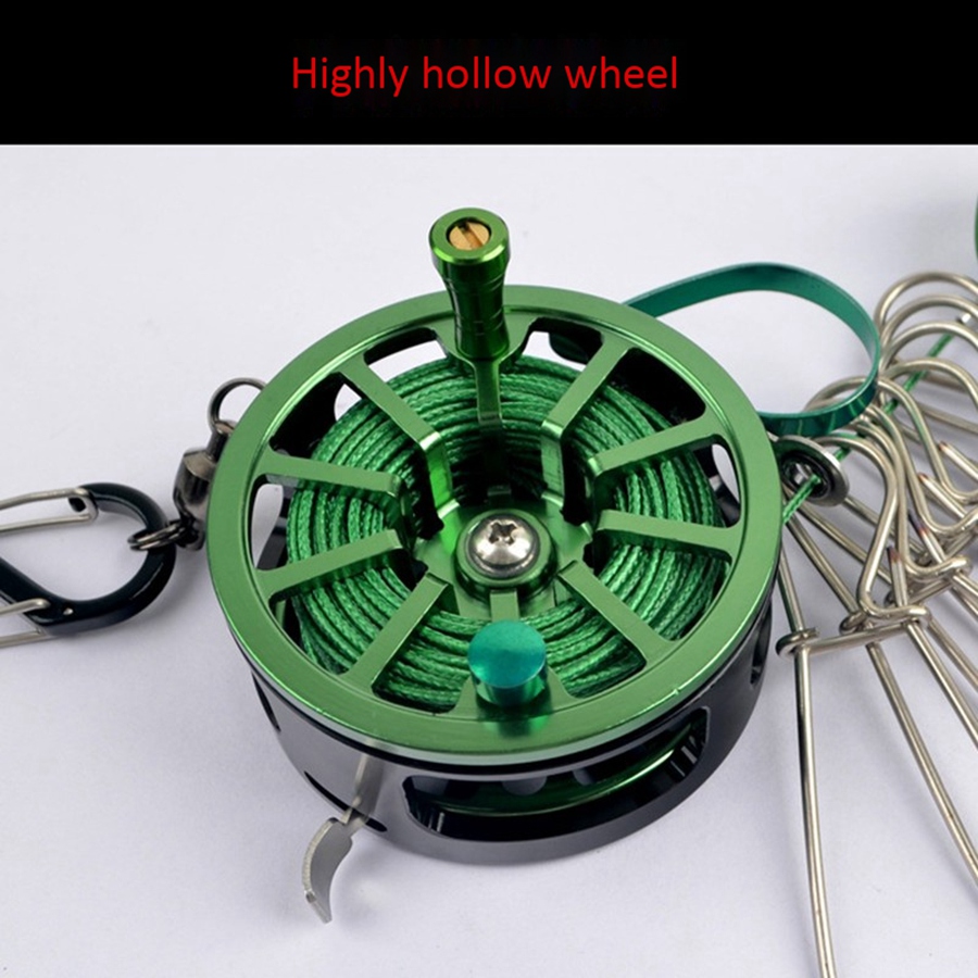 Fishing Stringer Stainless Ste - огляд і ціна Fly Reel